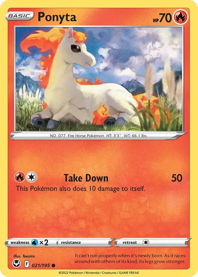 Ponyta 021 Normal
