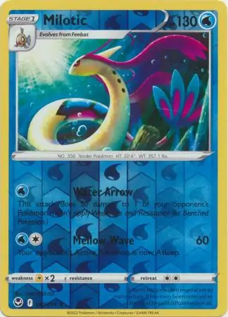Milotic Reverse Holo 040