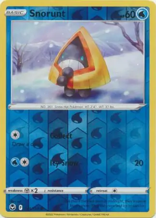 Snorunt Reverse Holo 041 Normal