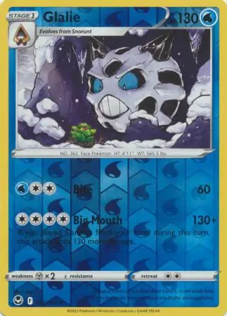 Glalie Reverse Holo 042 Normal