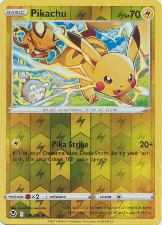 Pikachu Reverse Holo 049 Normal