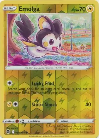 Emolga Reverse Holo 054 Normal