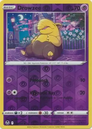 Drowzee Reverse Holo 060 Normal
