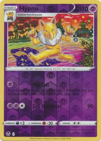 Hypno Reverse Holo 061 Normal