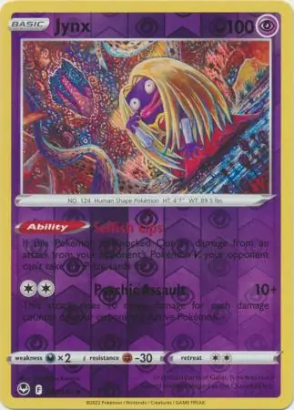 Jynx Reverse Holo 062 Normal