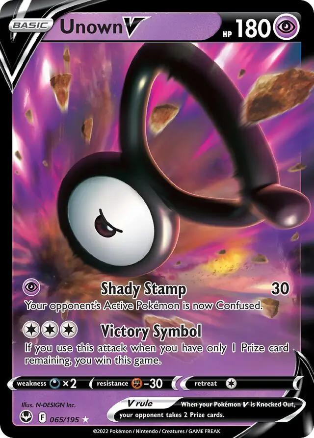 Unown V 065