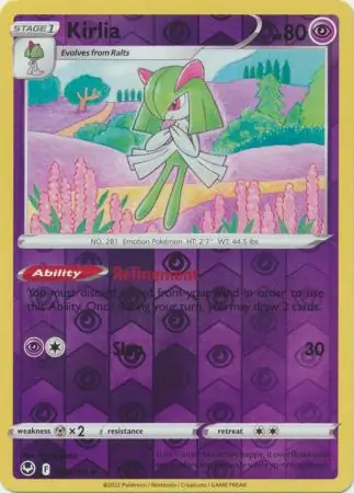 Kirlia Reverse Holo 068 Normal