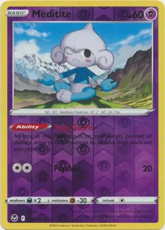 Meditite Reverse Holo 072