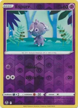 Espurr Reverse Holo 081 Normal