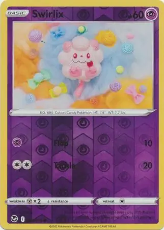 Swirlix Reverse Holo 083
