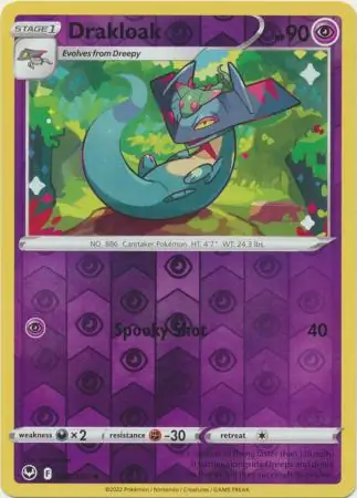 Drakloak Reverse Holo 088 Normal