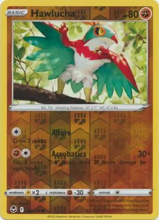 Hawlucha Reverse Holo 098 Normal