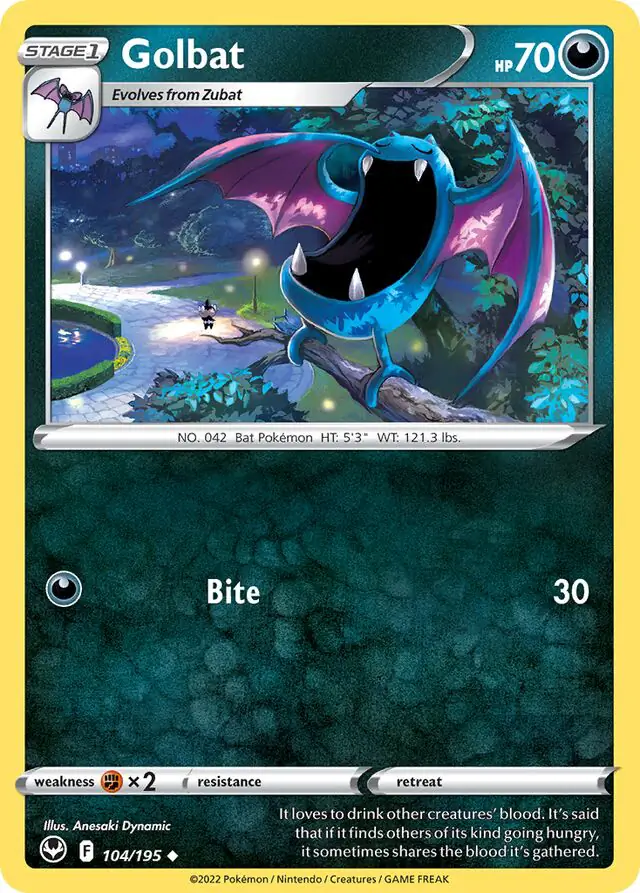 Golbat 104 Normal