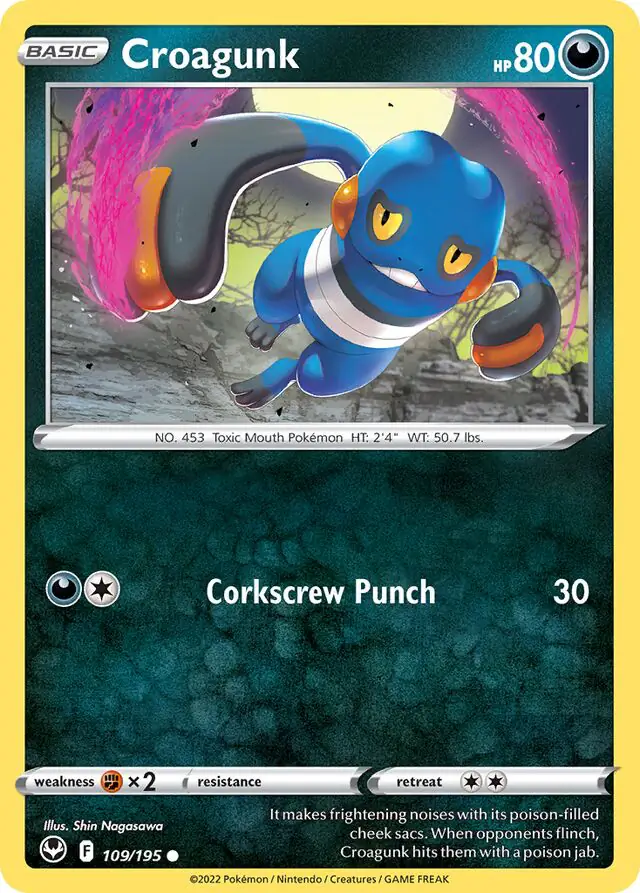 Croagunk 109 Normal