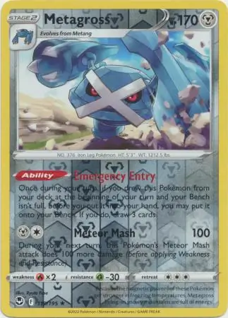 Metagross Reverse Holo 119