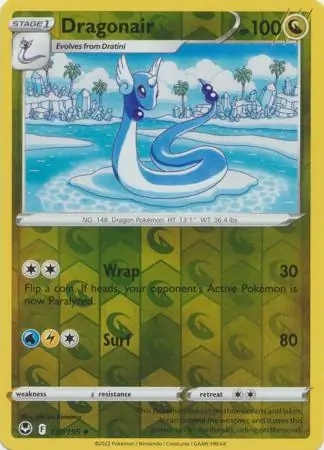 Dragonair Reverse Holo 130 Normal