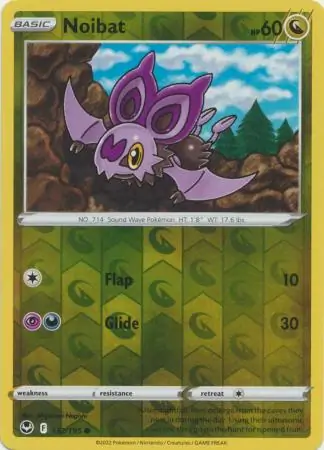 Noibat Reverse Holo 132 Normal