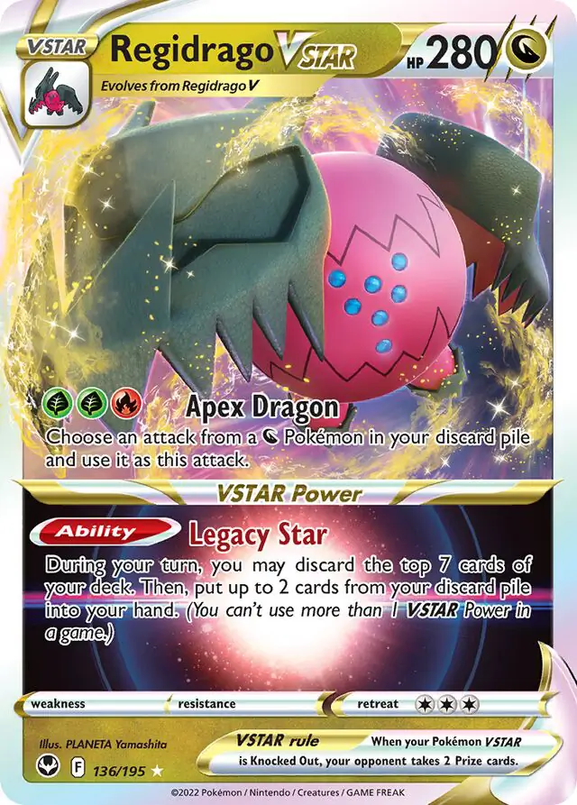 Regidrago VSTAR 136 Normal