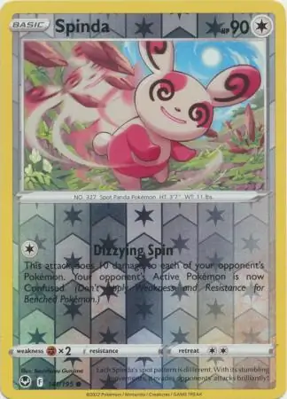 Spinda Reverse Holo 141 Normal