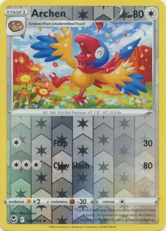 Archen Reverse Holo 146 Normal