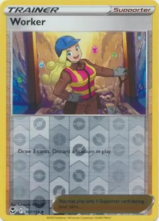 Worker Reverse Holo 167 Normal