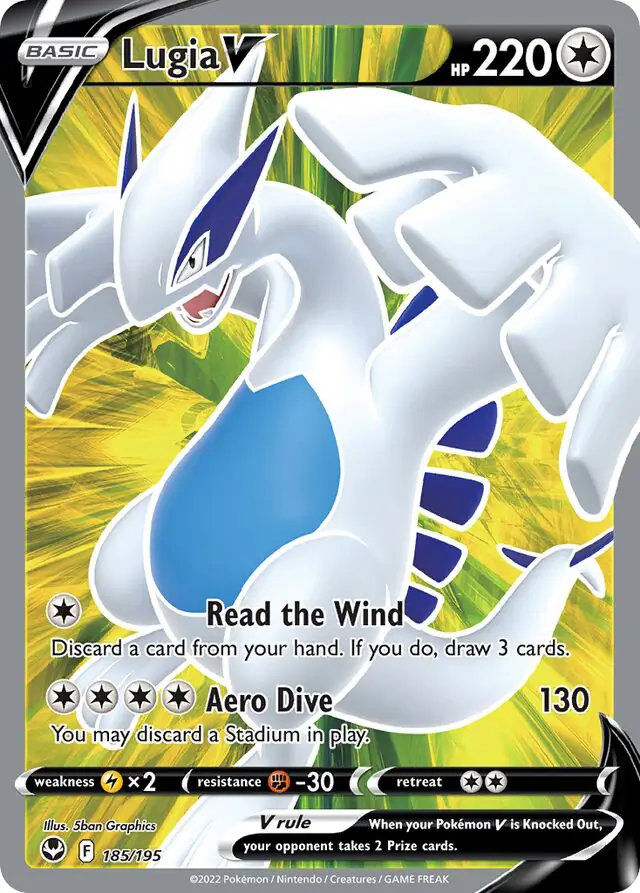 Lugia V 185 Normal