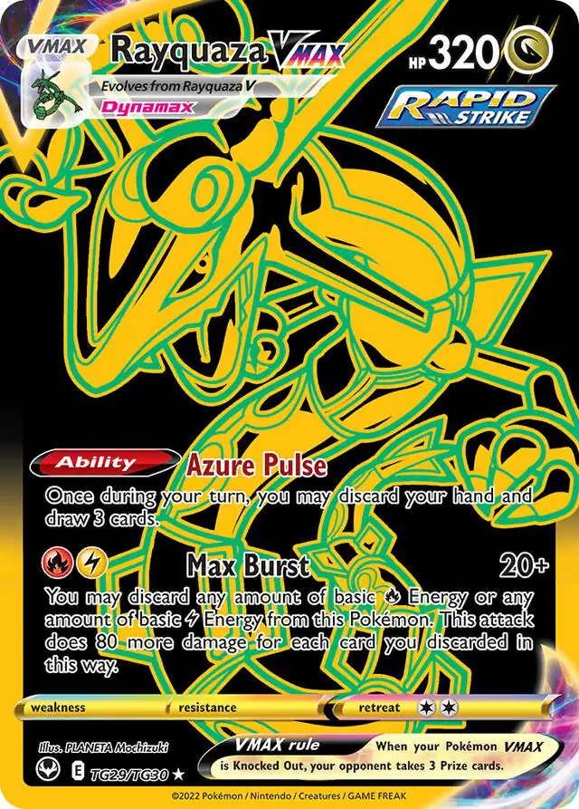 Rayquaza VMAX TG29 Normal