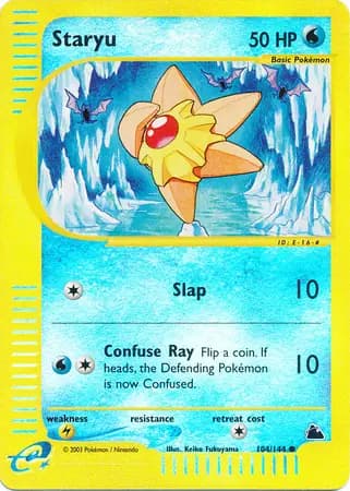 Staryu Reverse Holo 104