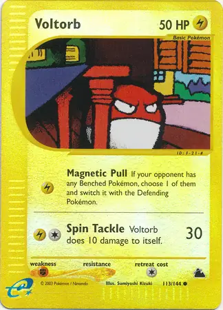 Voltorb Reverse Holo 113 Normal