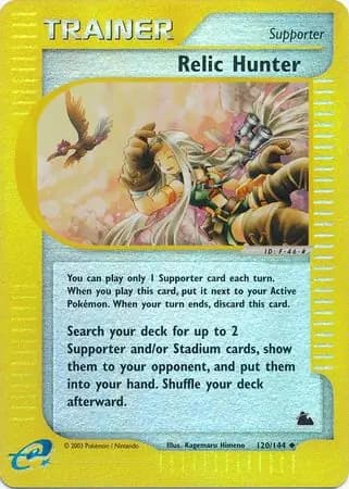 Relic Hunter Reverse Holo 120 Normal