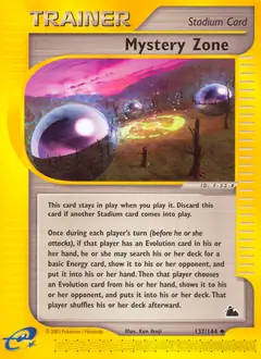 Mystery Zone 137 Normal