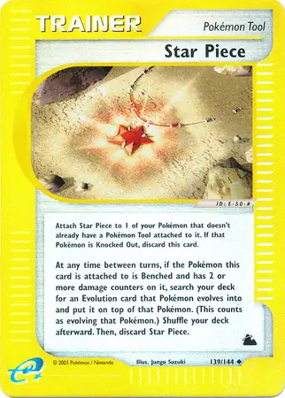 Star Piece Reverse Holo 139