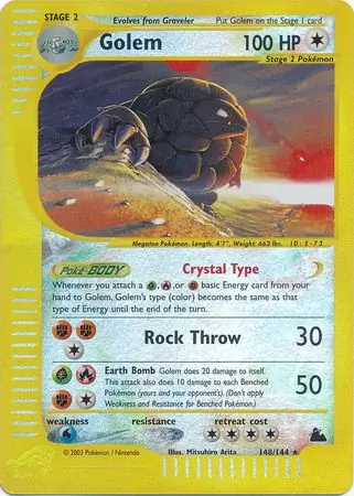 Golem Reverse Holo 148 Normal