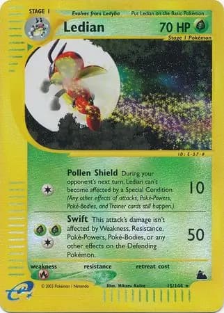 Ledian Reverse Holo 15 Normal
