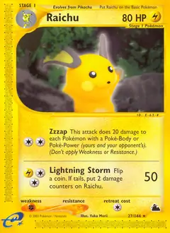 Raichu 27 Normal