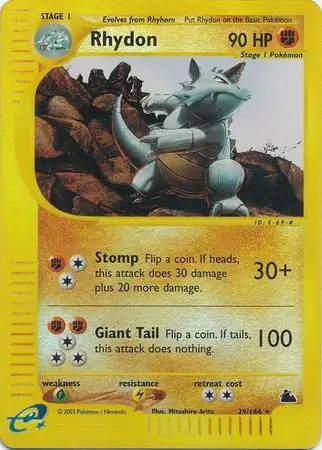 Rhydon Reverse Holo 29