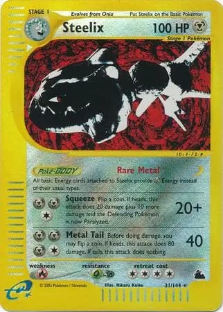 Steelix Reverse Holo 31 Normal
