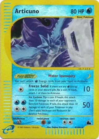 Articuno Reverse Holo 4 Normal