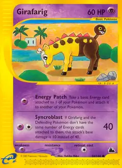 Girafarig 58 Normal