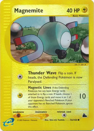 Magnemite Reverse Holo 76 Normal