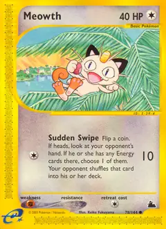 Meowth 78 Normal