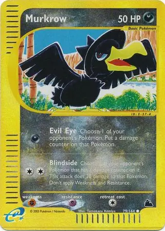 Murkrow Reverse Holo 79
