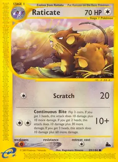 Raticate 89 Normal