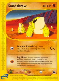 Sandshrew 92 Normal