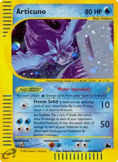 Articuno Holo H3 Normal