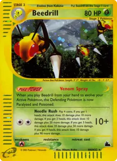 Beedrill Holo H4 Normal