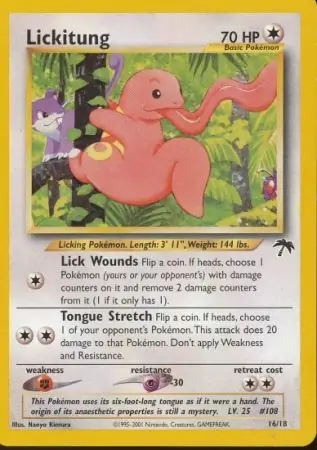 Lickitung 16 Normal