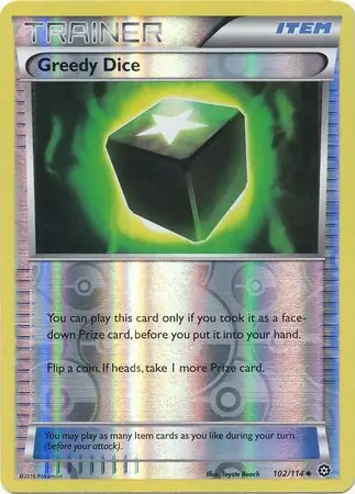 Greedy Dice Reverse Holo 102 Normal