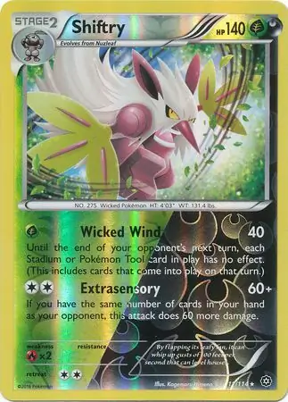 Shiftry Reverse Holo 11