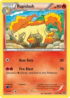 Rapidash 17 Normal